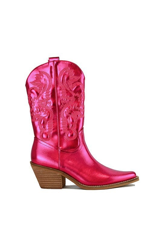 Vegas Pink Cowgirl Boot